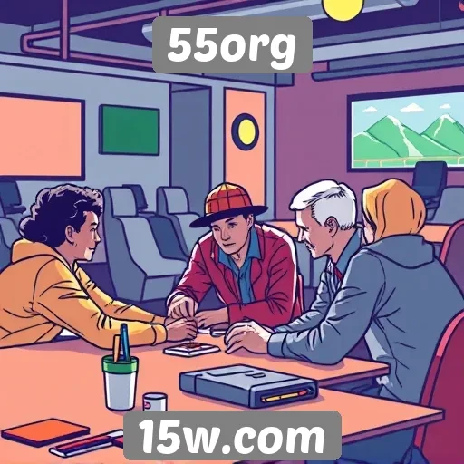 Explorando a comunidade de jogadores do 55org