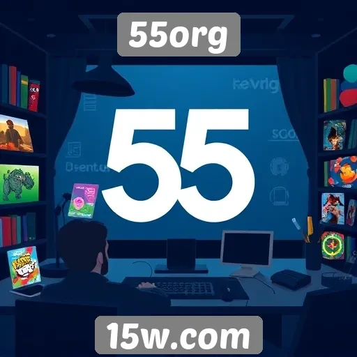 Análise da biblioteca de jogos do site 55org